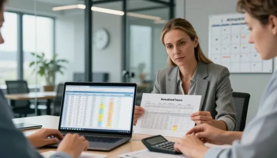 annualisation temps de travail heures supplémentaires