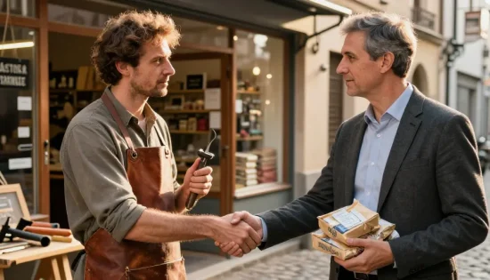 artisan et commercant