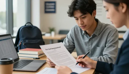 cdi temps partiel étudiant