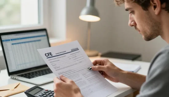 cfe et auto entreprise