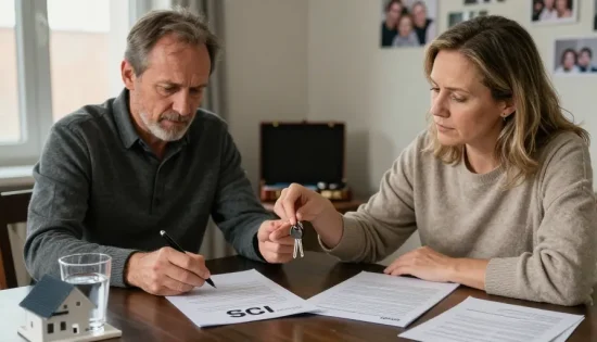 divorce et sci